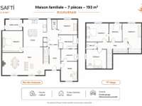 Vente maison 7 pièces