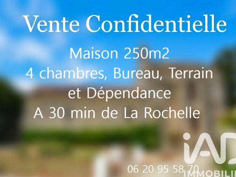 Vente maison 8 pièces Bouhet 17