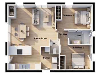 Vente Maison 2 chambresBourg-Blanc