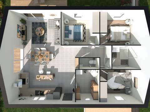 Vente maison 4 pièces Vente maison 4 pièces