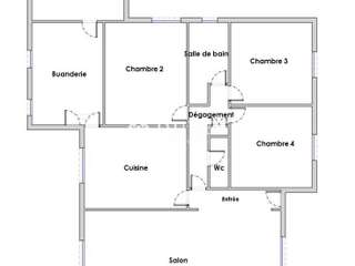 Vente maison 6 pièces