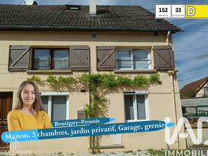 Vente Maison 3 chambresBoutigny-Prouais