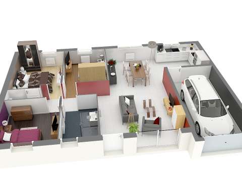 Vente maison 4 pièces