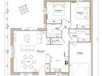 Vente maison 3 pièces