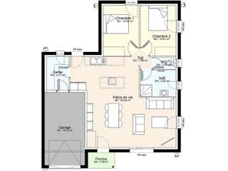 Vente maison 4 pièces
