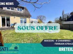 Vente Maison 4 chambresBreteil