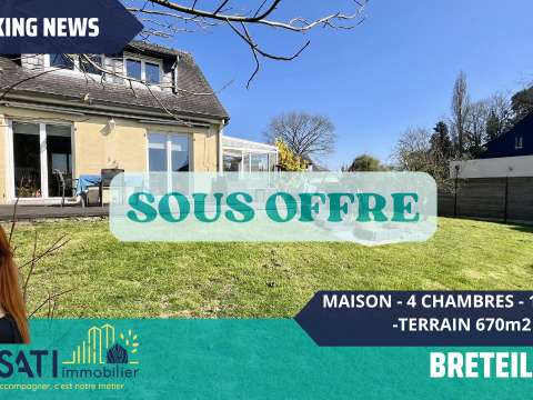 Vente maison 6 pièces Breteil 35