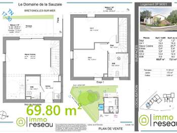 Vente maison 3 pièces Vente maison 3 pièces