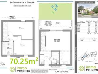 Vente maison 3 pièces