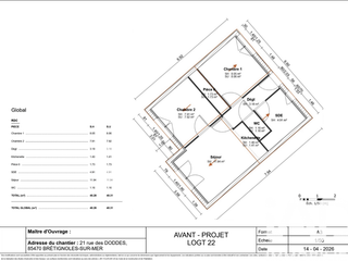 Vente maison 3 pièces