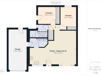 Vente maison 3 pièces Vente maison 3 pièces