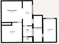 Vente maison 3 pièces Vente maison 3 pièces