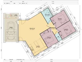 Vente maison 4 pièces Vente maison 4 pièces