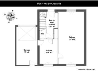 Vente maison 4 pièces