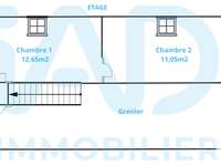 Vente maison 3 pièces Vente maison 3 pièces