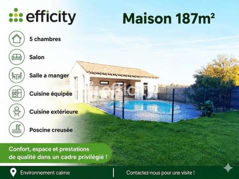Vente maison 8 pièces Brizambourg 17
