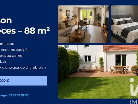 Vente maison 3 pièces Broglie 27