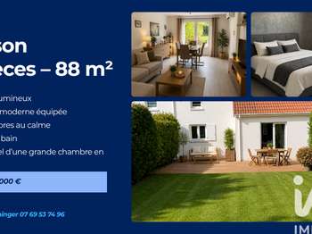 Vente maison 3 pièces Broglie 27