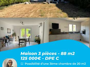 Vente maison 3 pièces Broglie 27