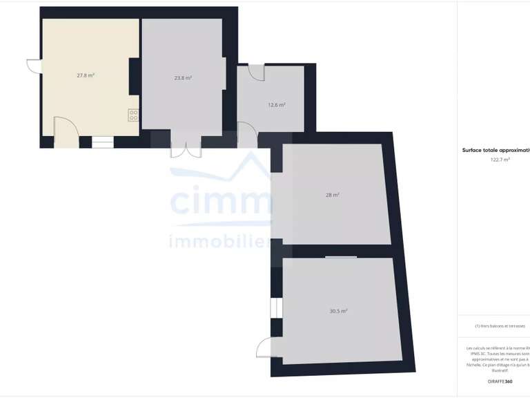 Vente maison 5 pièces