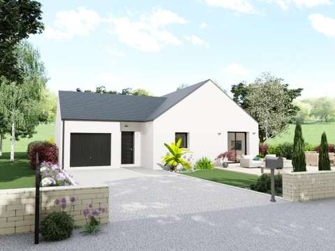 Vente maison 4 pièces Brusvily 22