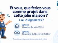 Vente maison 4 pièces