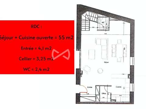 Vente maison 5 pièces Vente maison 5 pièces