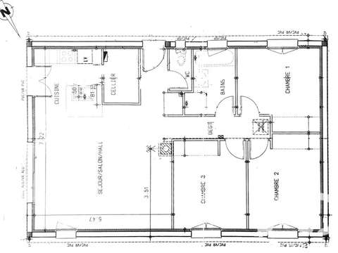 Vente maison 4 pièces