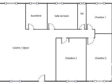 Vente maison 3 pièces Vente maison 3 pièces