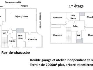 Vente maison 6 pièces Vente maison 6 pièces