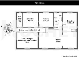 Vente maison 5 pièces