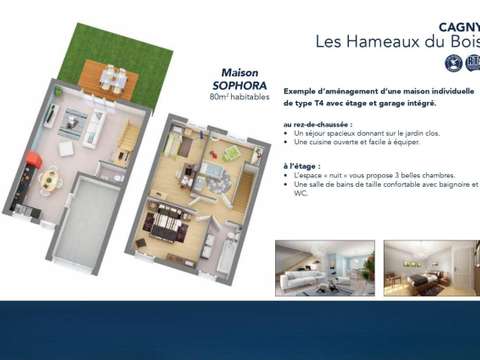 Vente maison 4 pièces