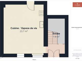 Vente maison 3 pièces