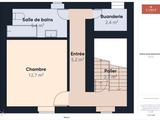 Vente maison 3 pièces