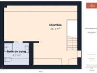 Vente maison 3 pièces