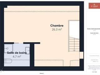 Vente maison 3 pièces