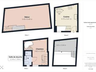 Vente maison 2 pièces Vente maison 2 pièces