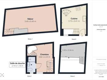 Vente maison 2 pièces Vente maison 2 pièces