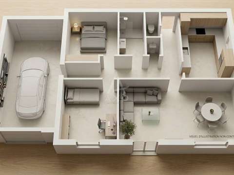 Vente maison 4 pièces
