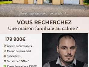 Vente Maison 3 chambresCanapville