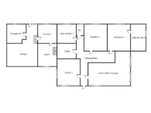 Vente maison 3 pièces Vente maison 3 pièces