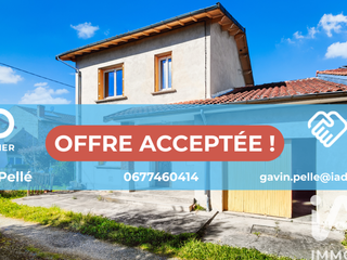 Vente maison 4 pièces