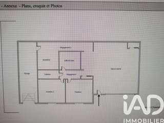 Vente maison 3 pièces