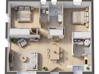 Vente maison 3 pièces