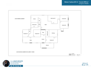 Vente maison 7 pièces