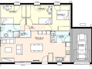 Vente maison 4 pièces