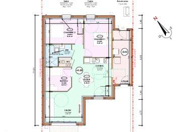 Vente maison 3 pièces