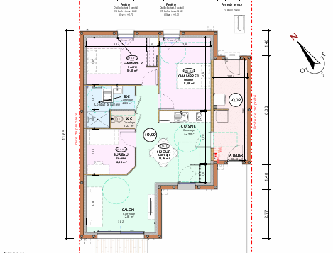 Vente maison 3 pièces