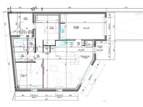 Vente maison 3 pièces