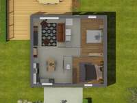 Vente maison 3 pièces